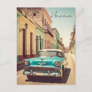 Cartão Postal Vintage Havana Cuba