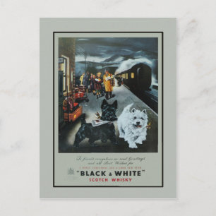 Cartão postal Vintage Holiday