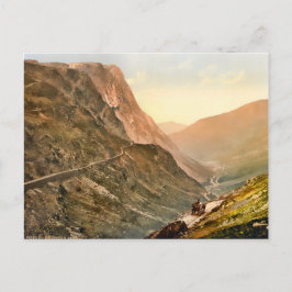 Cartão Postal Vintage Honister Pass Cumbria Inglaterra