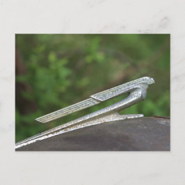 Cartão Postal Vintage Hood Ornament