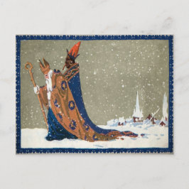 Cartão Postal Vintage Hungary Krampus
