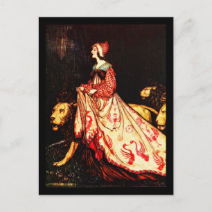 Cartão postal-Vintage Ilustração-Rackham 19