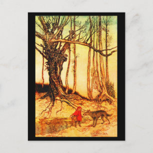 Cartão postal-Vintage Ilustration-Rackham 37