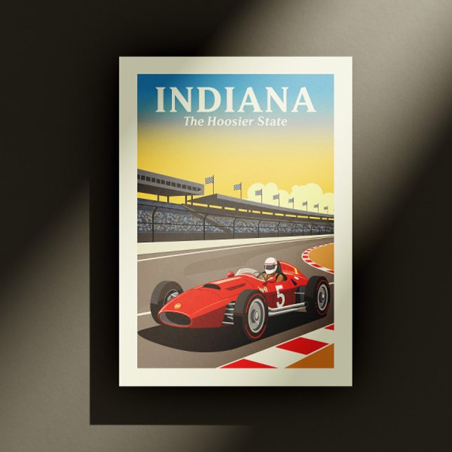 Cartão Postal Vintage Indiana (Criador carregado)