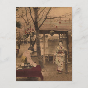 Cartão Postal Vintage Japão