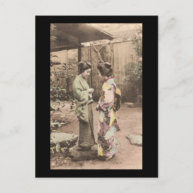 Cartão Postal Vintage Japão (Frente)