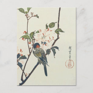 Cartão Postal Vintage Japonês Art