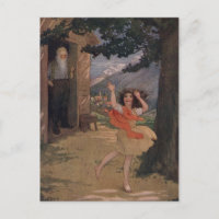 Vintage Johanna Spyri Heidi, dos Alpes suíços