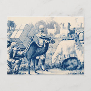 Cartão Postal Vintage John Robinson Circus Poster