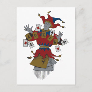 Cartão Postal Vintage Joker