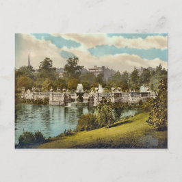 Cartão Postal Vintage Kensington Gardens London Inglaterra
