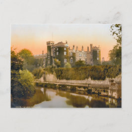 Cartão Postal Vintage Kilkenny Castle Irlanda