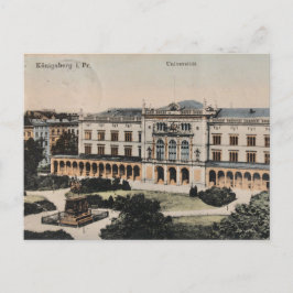 Cartão Postal Vintage Koningsberg/Cartão postal de Kaliningrado