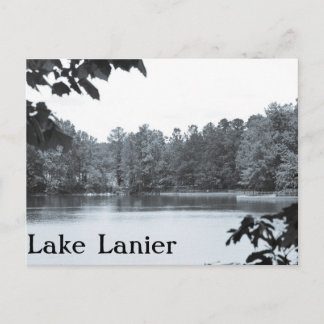 Cartão Postal Vintage Lake Lanier Photo