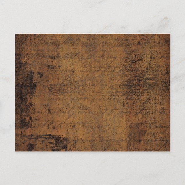 Cartão Postal Vintage Leather (Frente)