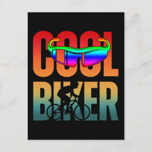 Cartão Postal Vintage Legal Biker