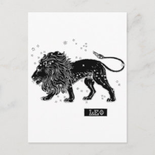 Cartão Postal Vintage Leo