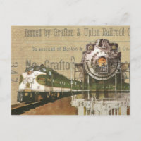 Vintage Locomotive Train Steampunk