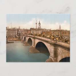 Cartão Postal Vintage London Bridge London Inglaterra