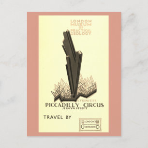 Cartão Postal Vintage London British Museum Viagem