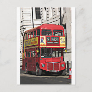 Cartão Postal Vintage London Bus