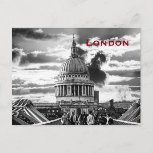 Cartão Postal Vintage London Viagem Turismo