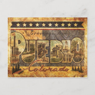Cartão postal Vintage Look Colorado