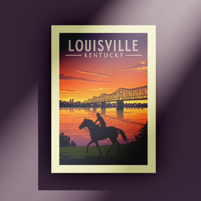 Cartão Postal Vintage Louisville Kentucky (Criador carregado)