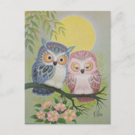 Cartão Postal Vintage Love Ows