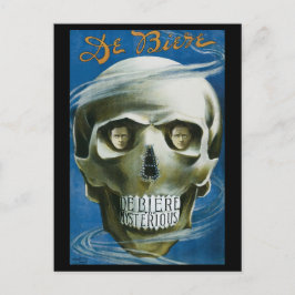 Cartão Postal Vintage Magic Poster, De Biere, o Misterioso