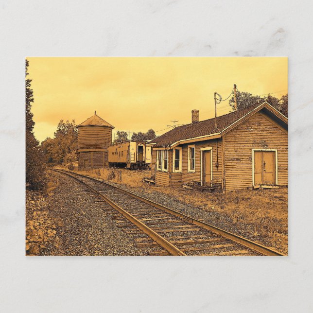 Cartão Postal Vintage Maine (Frente)