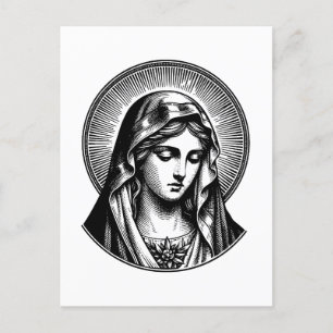 Cartão Postal Vintage Mary