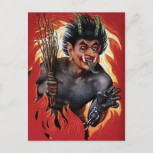 Cartão Postal Vintage Mau Krampus