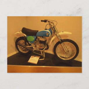 Cartão Postal Vintage Motorcycle Bul Taco