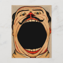 Cartão Postal Vintage Mouth