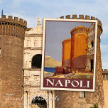 Cartão Postal Vintage Napoli<br><div class="desc">Por baixo do charme de Nápoles com o nosso Cartaz Vintage Napoli - uma recordação artística com um toque de nostalgia. Este cartão-postal maravilhosamente trabalhado mostra a beleza pitoresca de Nápoles, dando uma espreitadela no coração da Itália. O nosso cartão postal Vintage Napoli foi concebido com amor por Mylini Design,...</div>