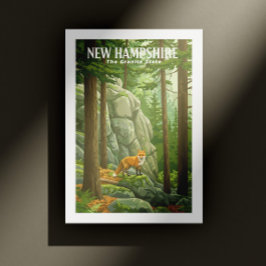 Cartão Postal Vintage New Hampshire