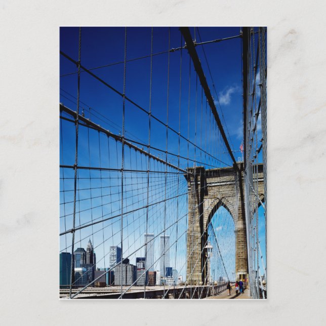 Cartão postal Vintage New York (Frente)