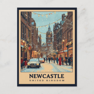 Cartão Postal Vintage Newcastle