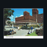 Cartão Postal Vintage Norway, Oslo Town Hall<br><div class="desc">Vintage Norway,  Oslo Town Hall</div>