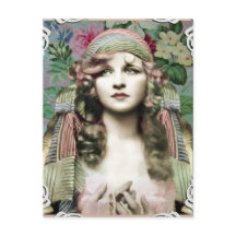 Vintage Nouveau Gypsel Pastel Lace Frame