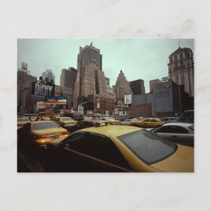 Cartão Postal Vintage Nova Iorque DKNY sinal Broadway @ Houston