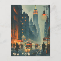Vintage Nova Iorque Empire State Building