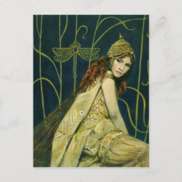 Cartão postal Vintage Nymph
