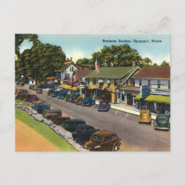 Cartão Postal Vintage Ogunley, Maine