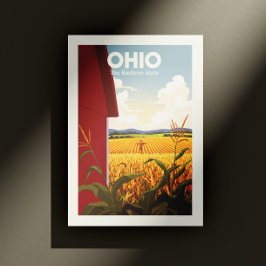 Cartão Postal Vintage Ohio