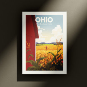 Cartão Postal Vintage Ohio