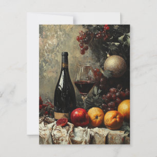 Cartão postal Vintage Oil Painting Still Life