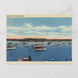 Cartão Postal Vintage, Onset Bay, Onset, Massachusetts