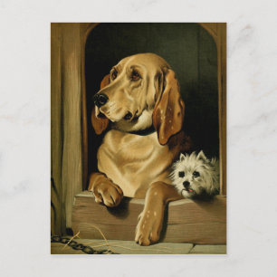 Cartão Postal Vintage Painting: Dignidade e Impudência